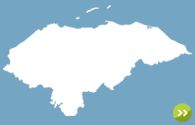 Honduras & Bay Islands Kort