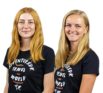 Two AdventureDk workers