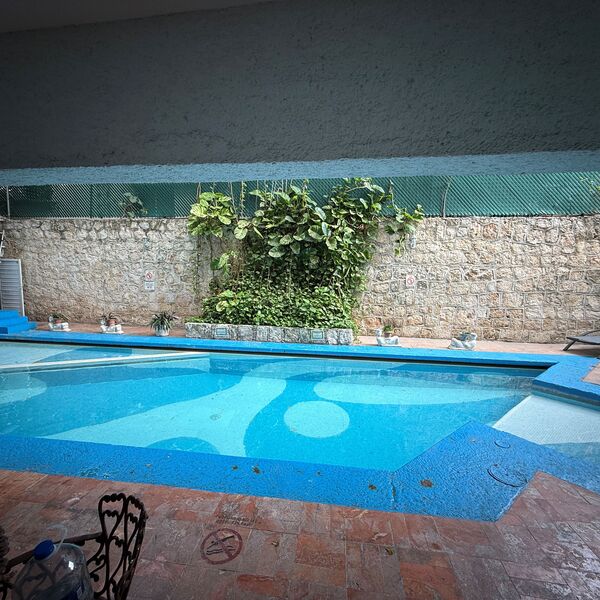 Bo på hostel i Mexico