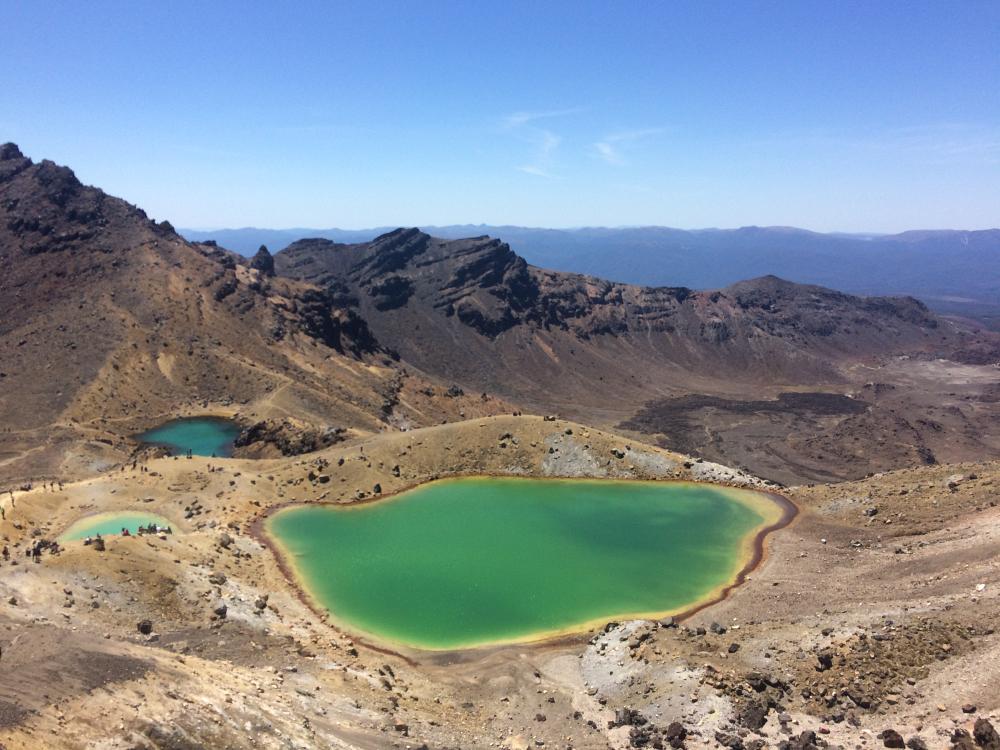 Hiking i Tongariro Crossing