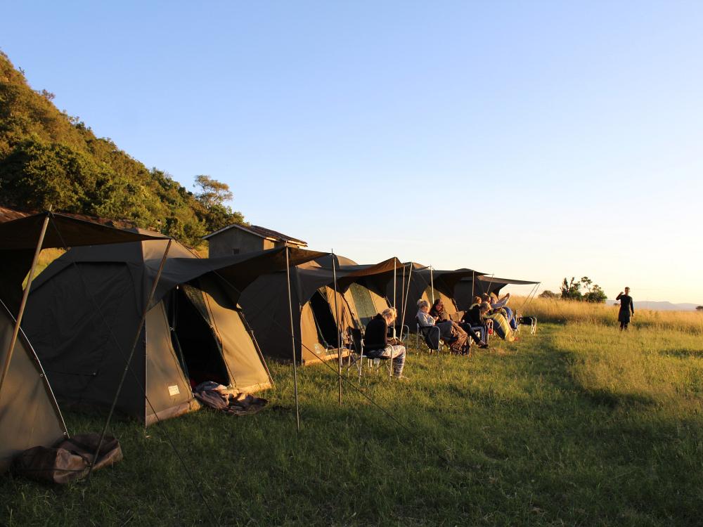 Overnatning i camps