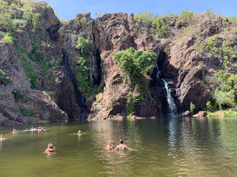 Vandfald Kakadu 