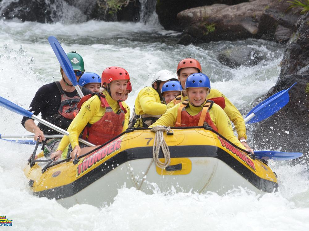 Rafting i Cairns 