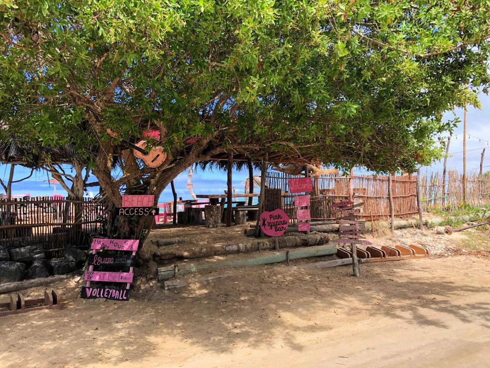 Hyggelig bar på Galapagos