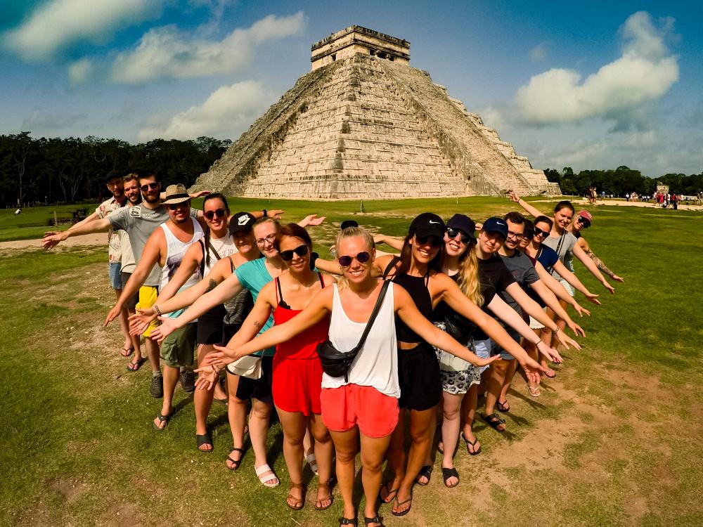 Mayaruin i Chichen Itza