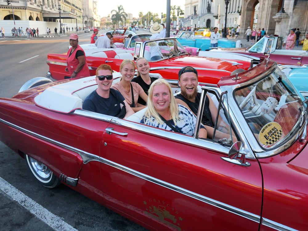 Amerikanerbiler i Havana