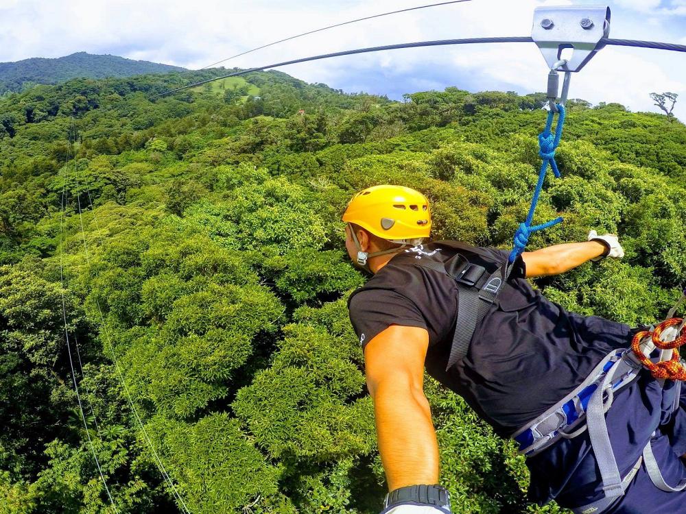 Zipline i Monteverde