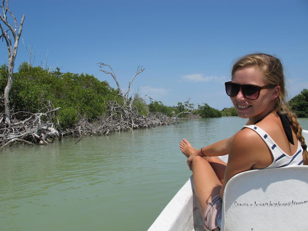 Bådtur i Tortuguero 