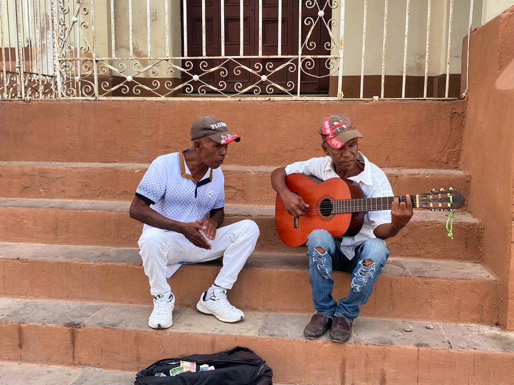 Gademusikanter i Trinidad