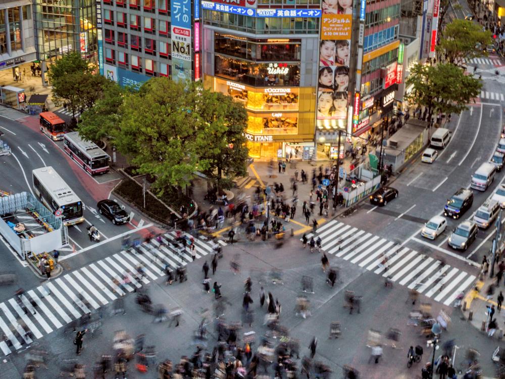 Shibuya-krydset Tokyo 