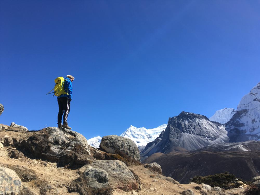 Udsigt til Himalaya