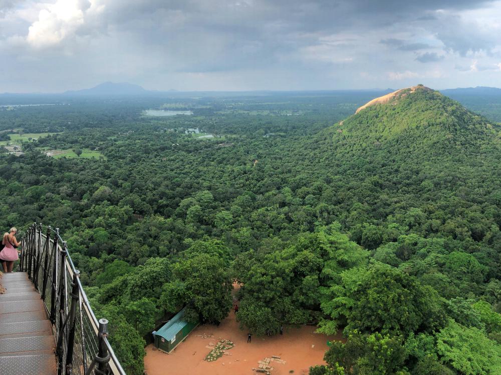 Udsigt fra Sigiriya