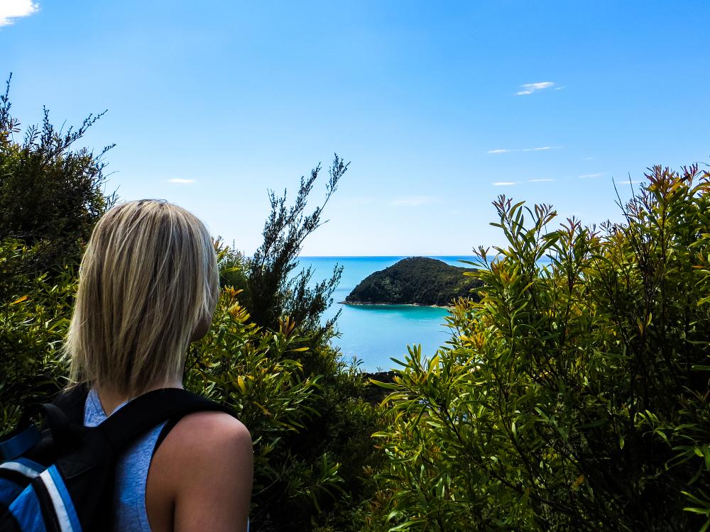 Smuk udsigt ved Abel Tasman