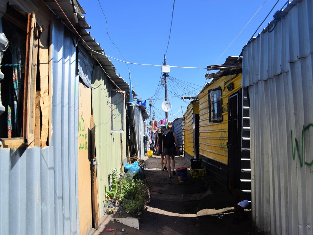 Blikskure i township