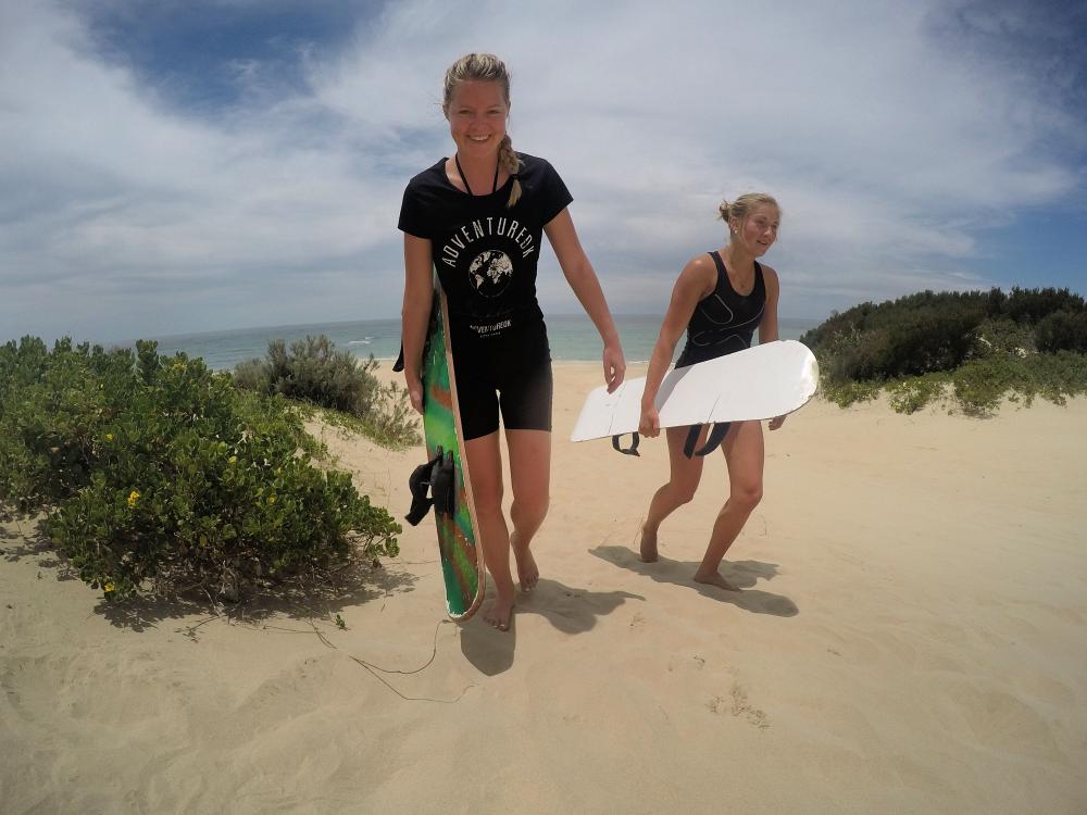 Sandboarding
