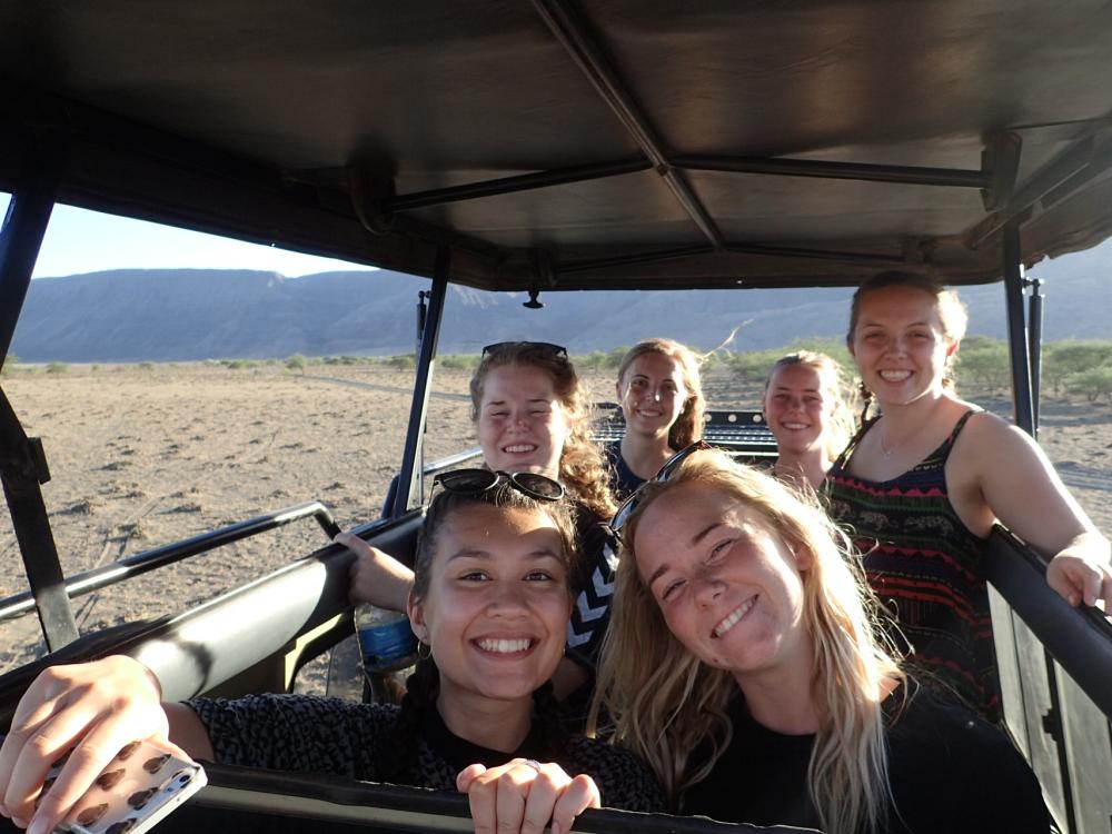 Hygge i safari jeep