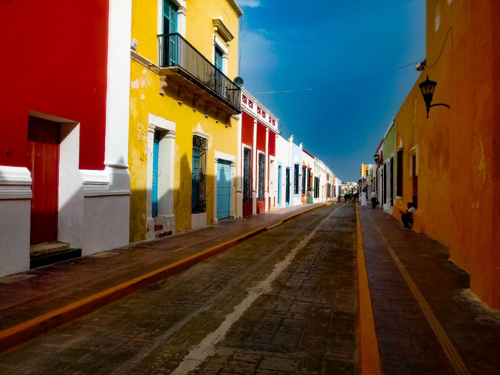 Mexicanske farverige gader