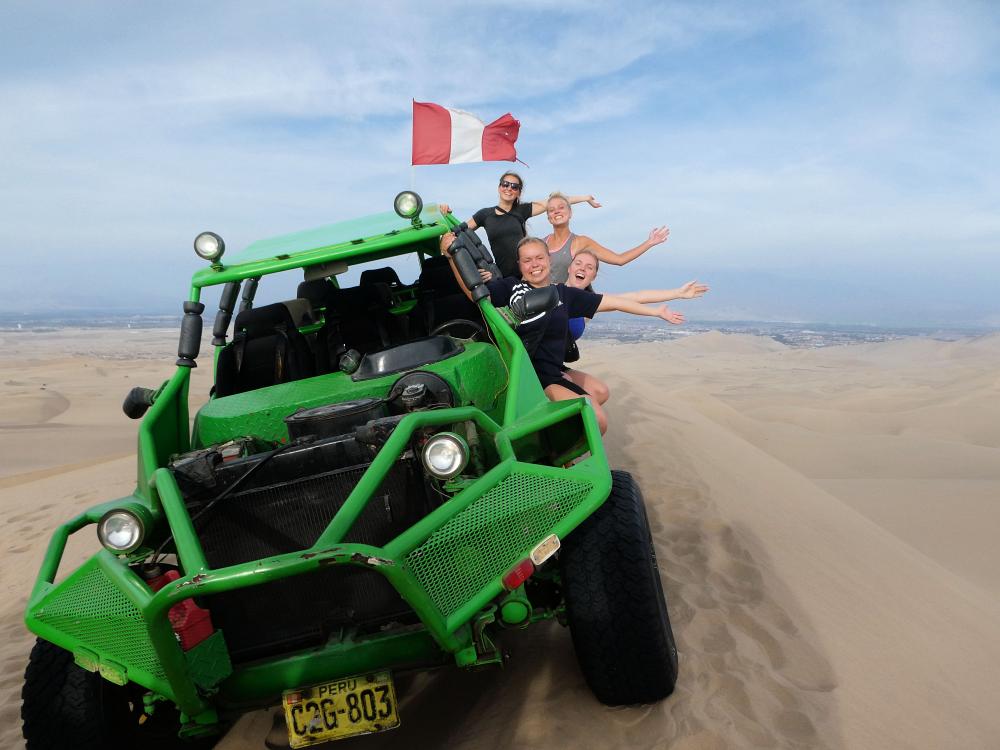 Beachbuggy tur i ørkenoase