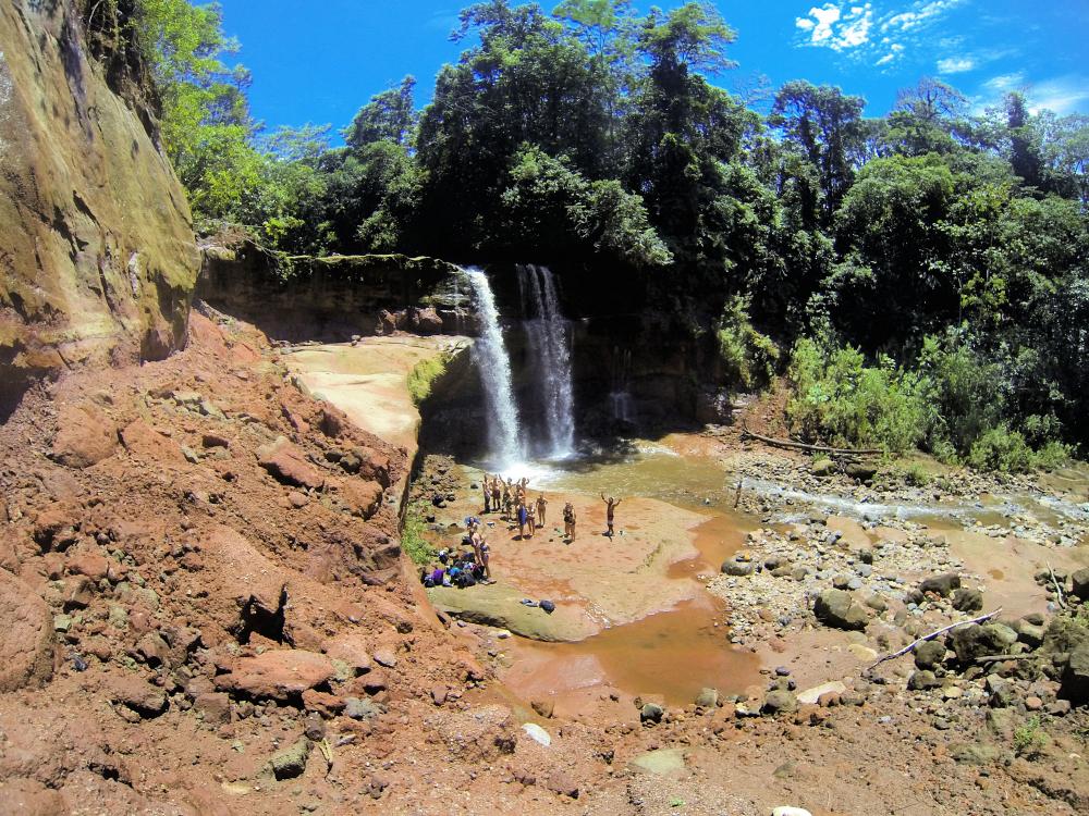 Vandfald ved Amazonas