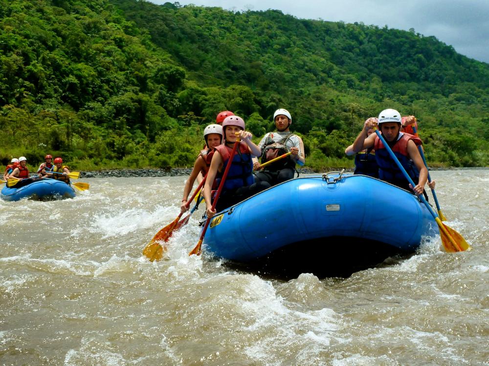 Rafting på Jatunyacu floden