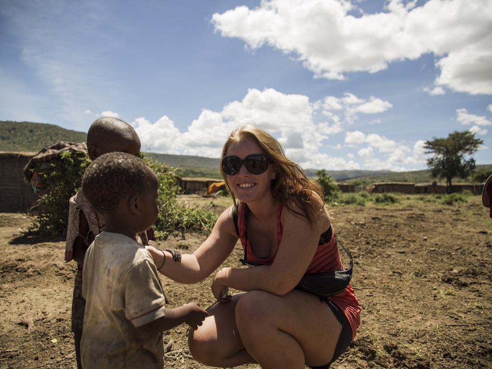 Søde Masai børn