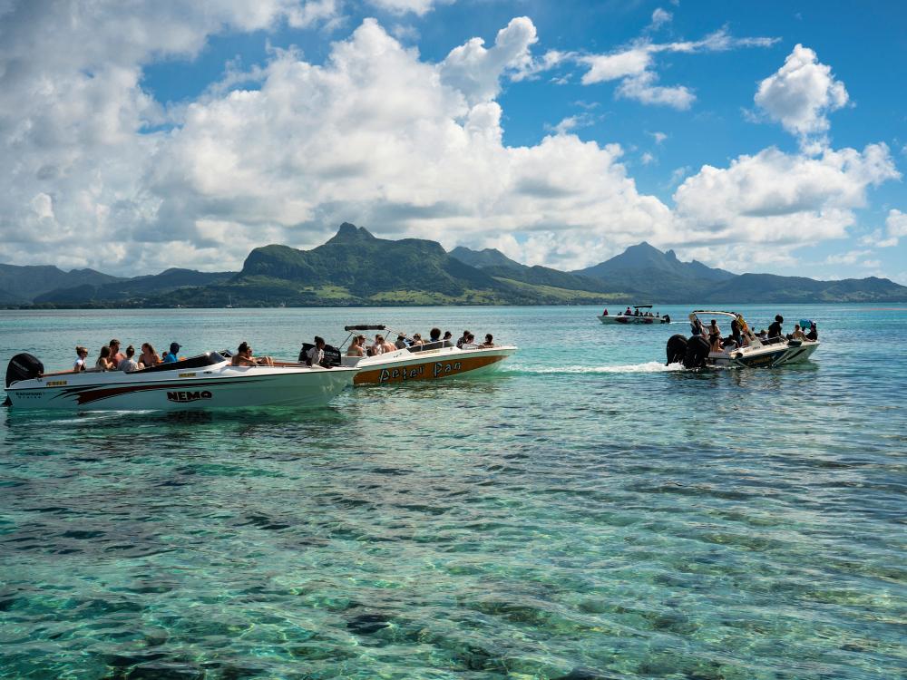 Speedbåd til eksotiske øer