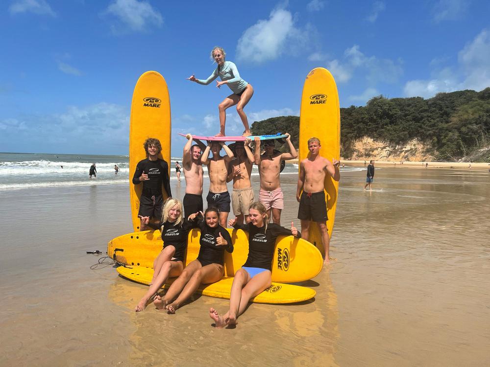 Lær at surfe i Brasilien
