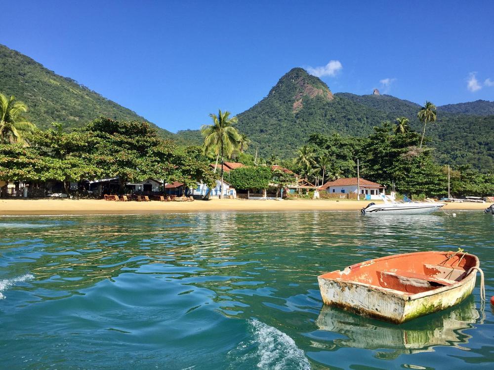 Speedbådstur ved Ilha Grande