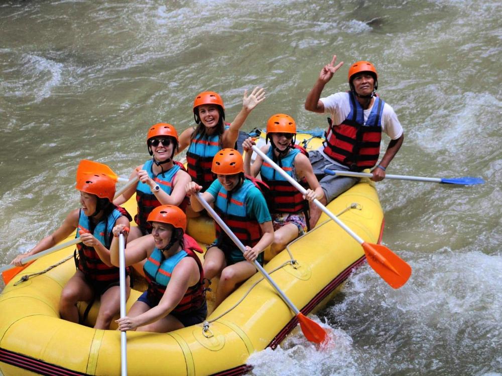 Rafting i junglen