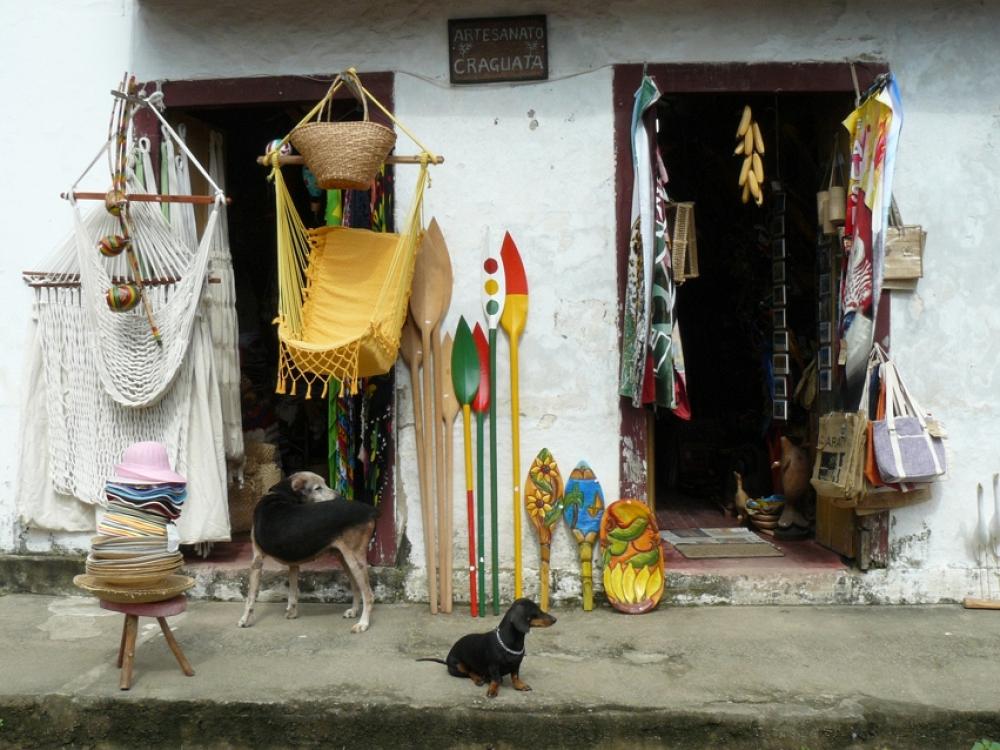 Smuk gade i Paraty