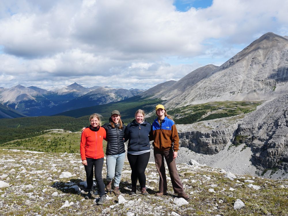 Udsigt til Rocky Mountains