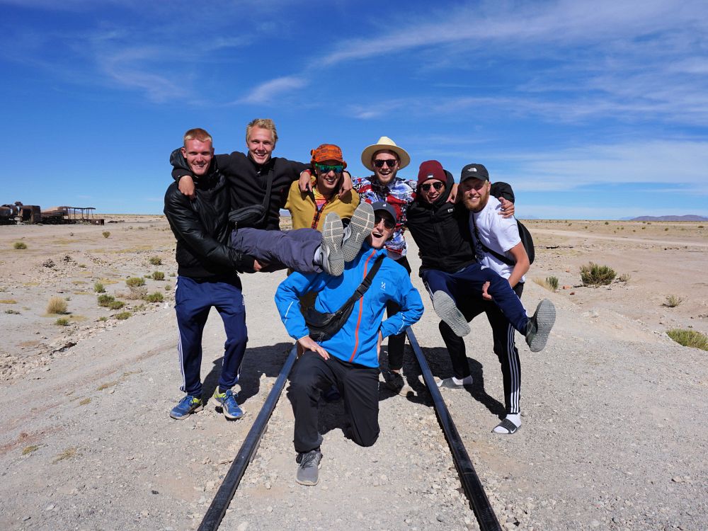Togkirkegården i Bolivia