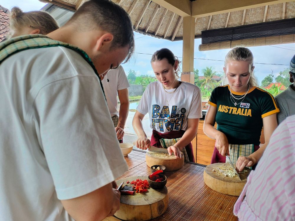 Madlavningskursus på Bali