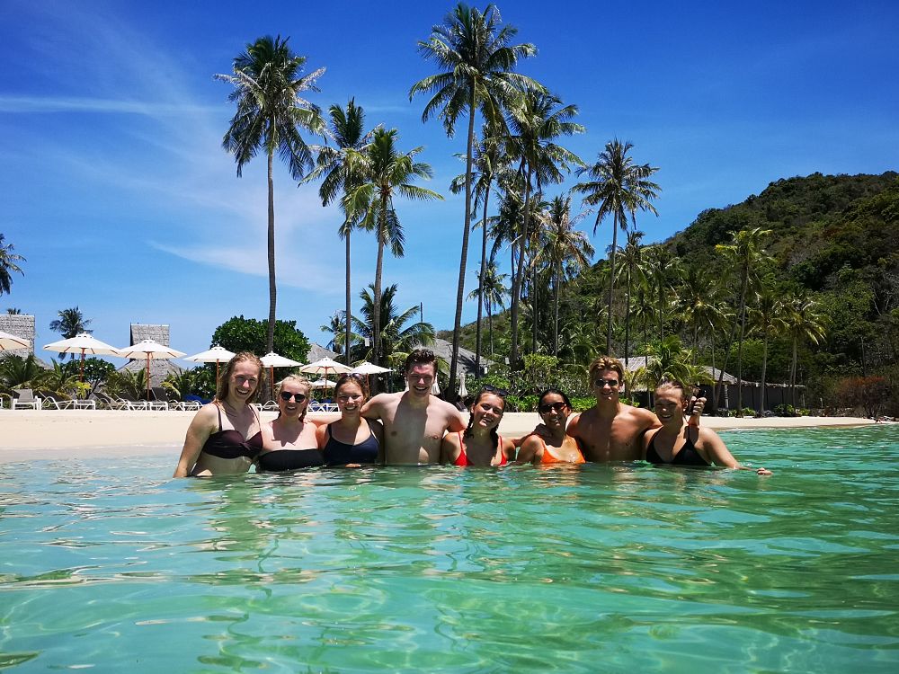 Ao Nang stranden i Thailand