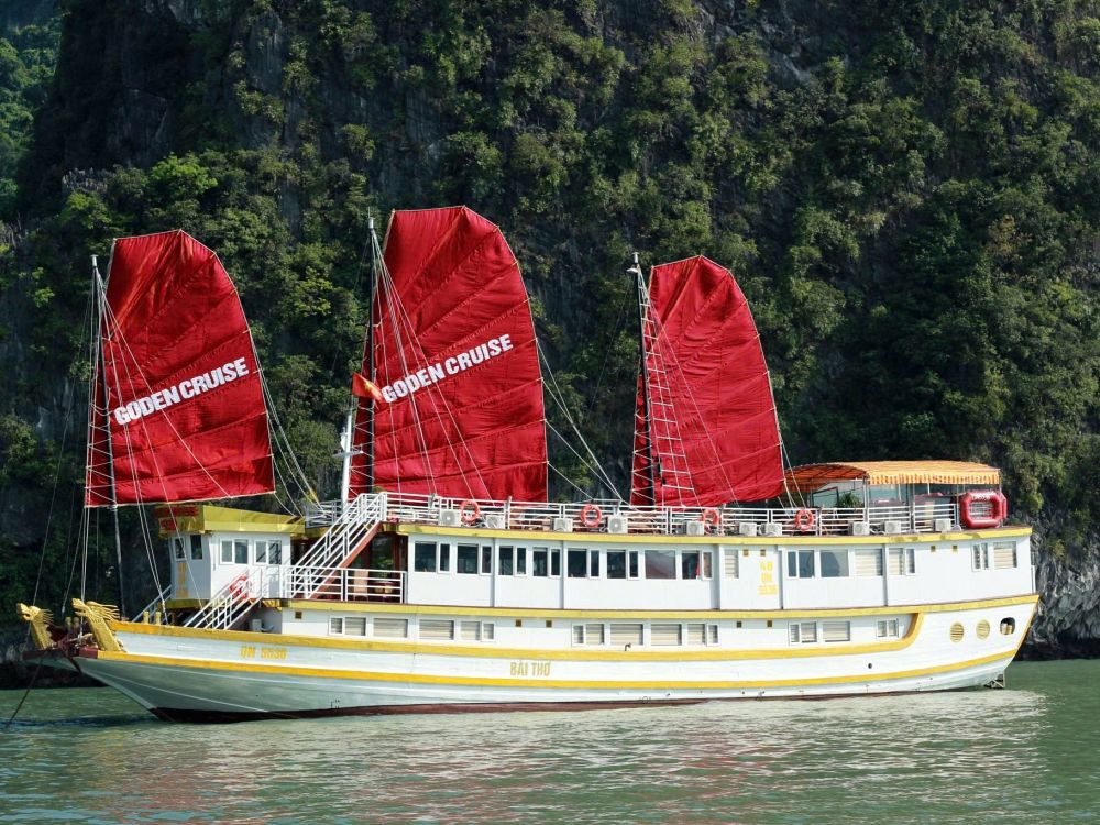 Båden i Halong 