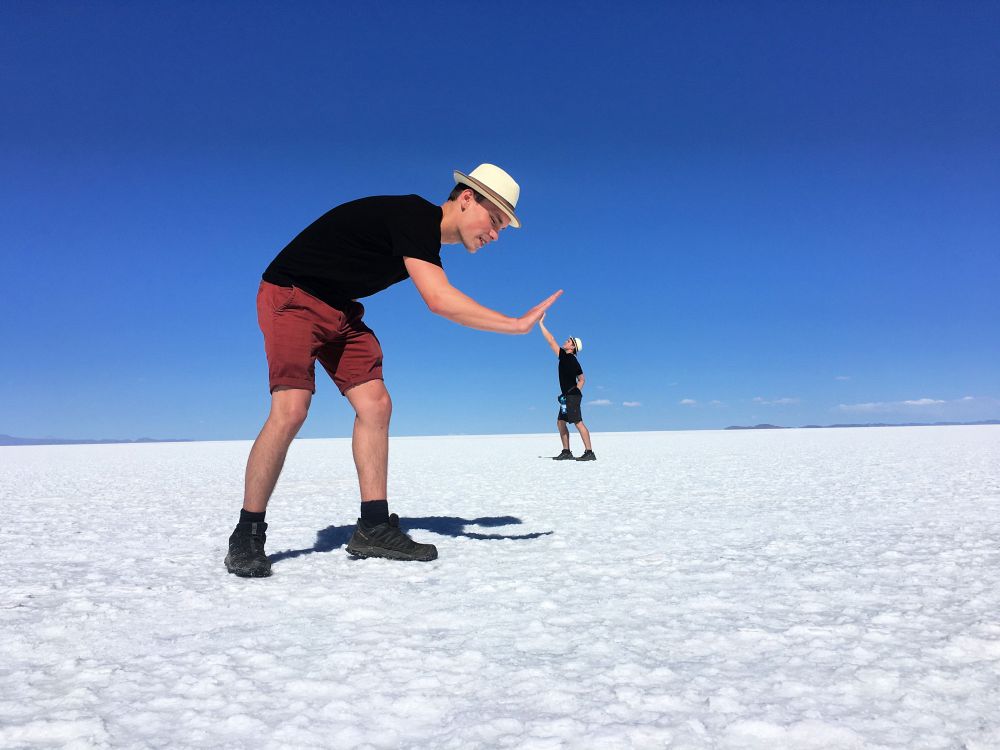 Saltsletten i Bolivia