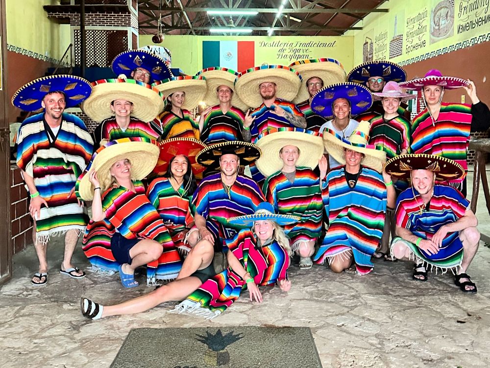 Tequilafabrik i Mexico