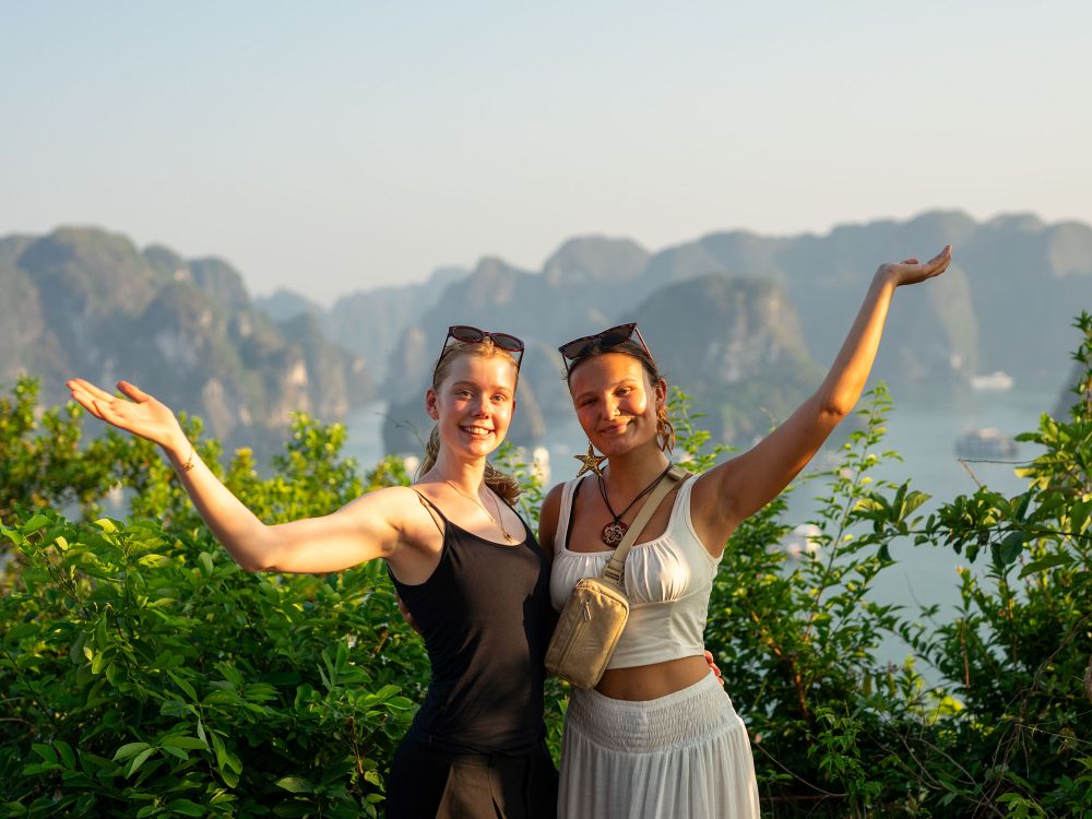 Den smukke Halong-bugt