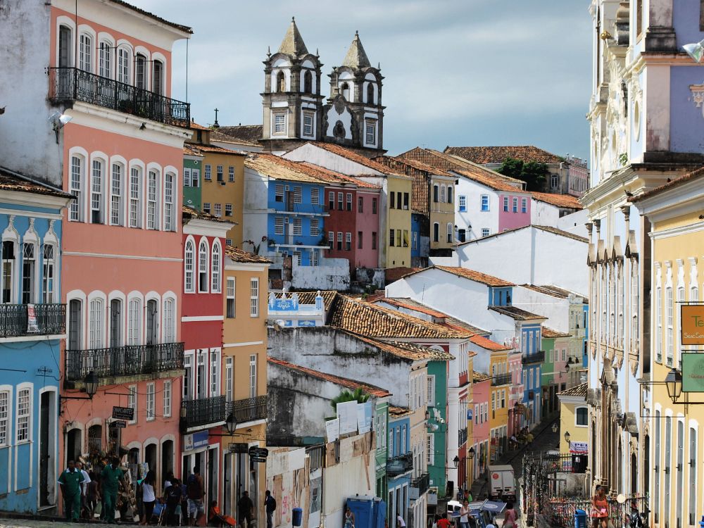 Besøg farverige Salvador de Bahia