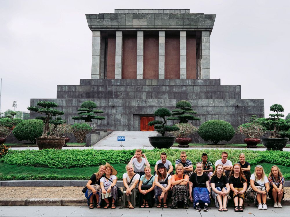 Ho Chi Minh Mausoleum i Hanoi