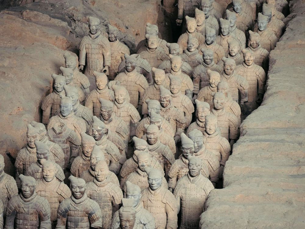 Terrakotta-soldaterne i Xian