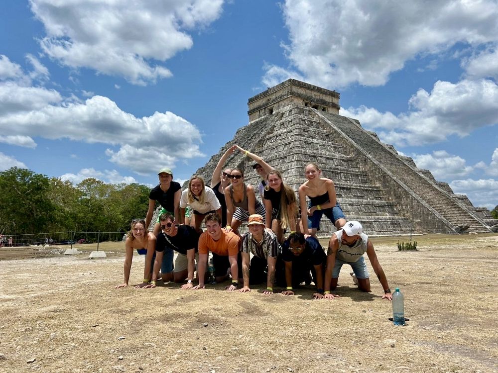 Mayaruin i Chichen Itza