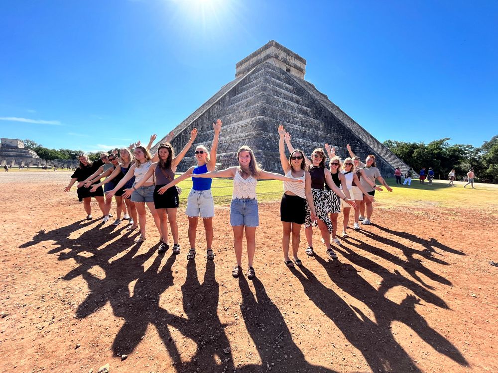 Mayaruin i Chichen Itza