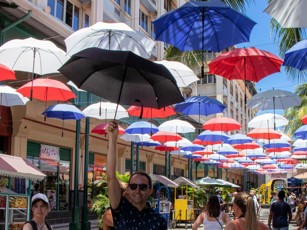 Besøg farverige Port Louis