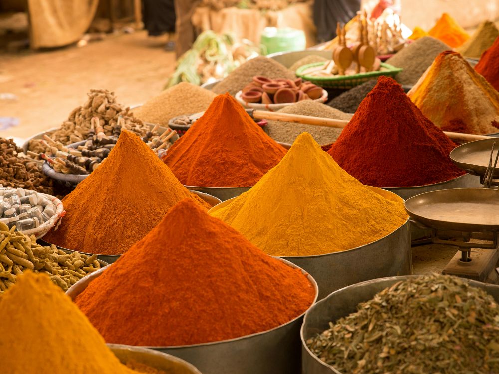 Lækre krydderier i Souken
