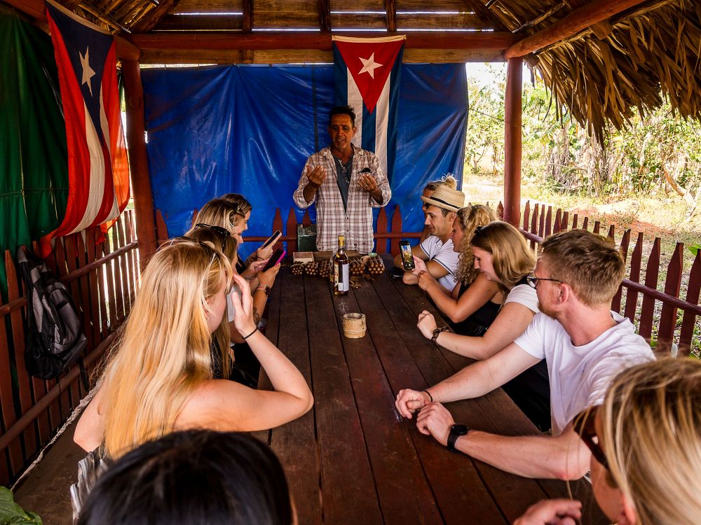 Rul en cigar på Cuba