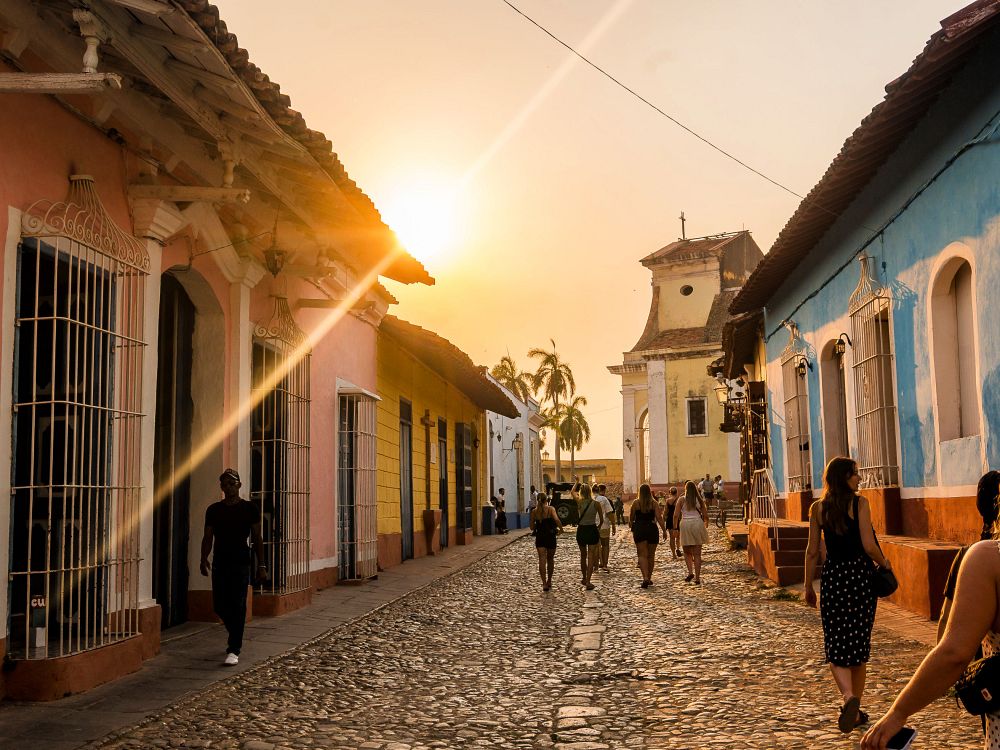 Smuk gade i Trinidad