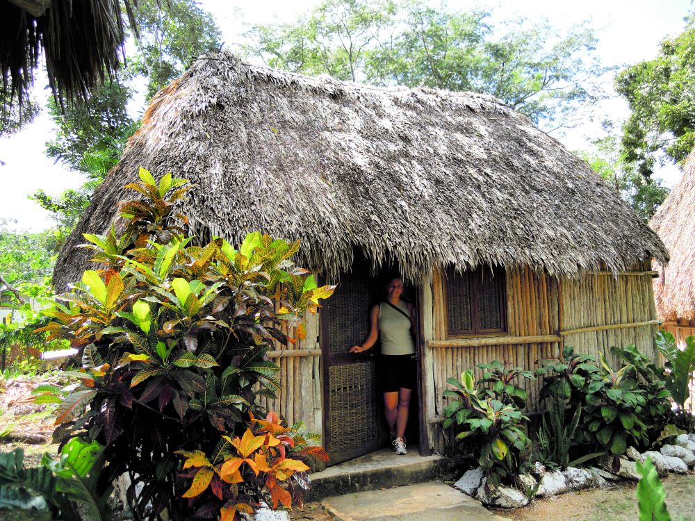 Overnat i en autentisk mayalandsby