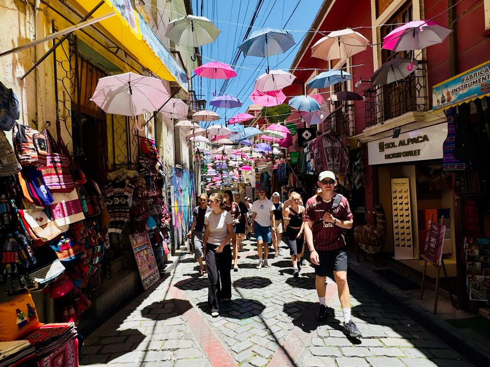 Shopping i Bolivia