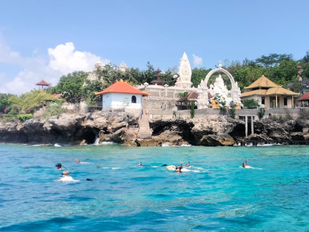 Snorkling ved Menjangan Island